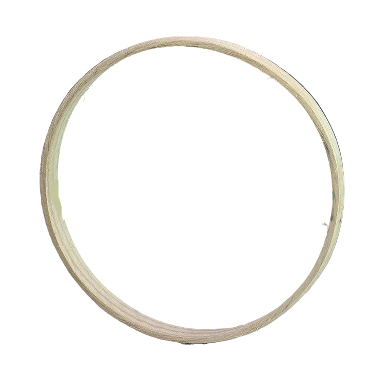 6 inch x 1/2 inch Round Solid Hardwood Hoop