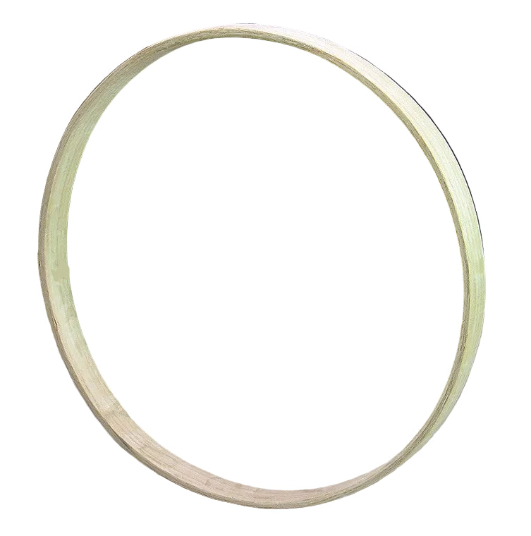 8 inch x 3/4 inch Round Solid Hardwood Hoop