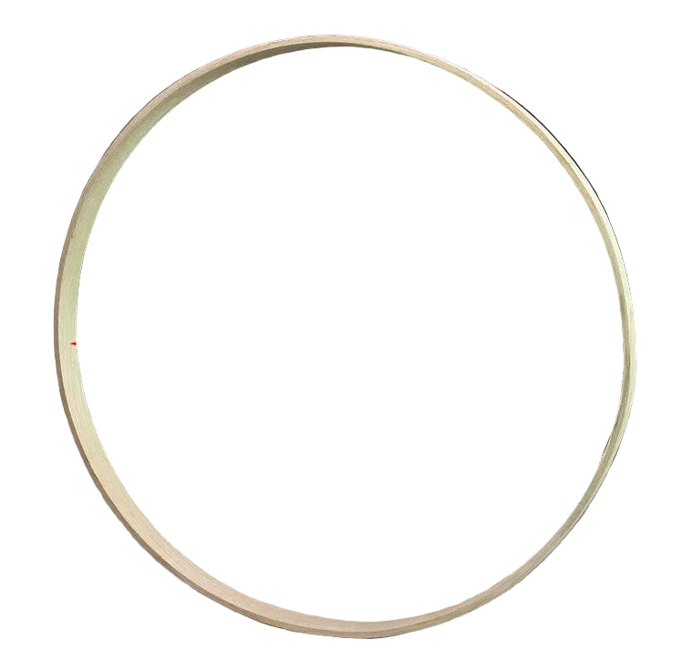 14 inch x 3/4 inch Round Solid Hardwood Hoop