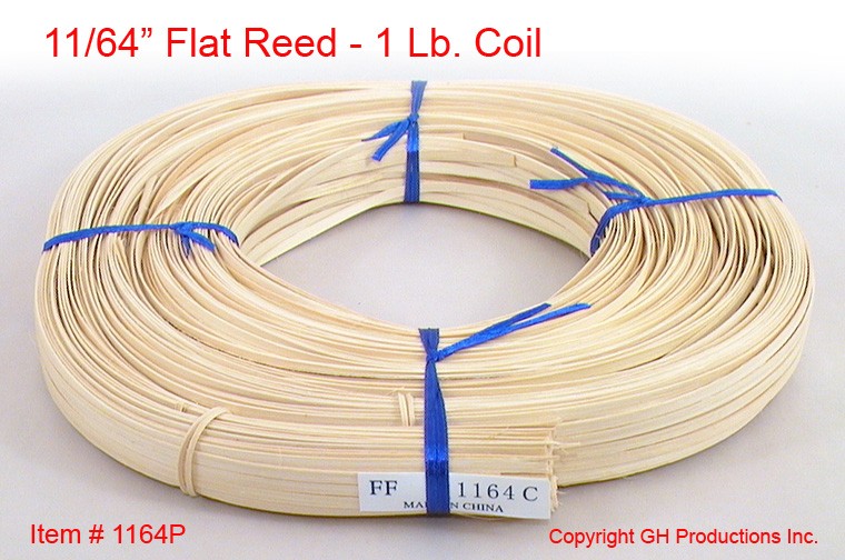 11/64" Flat Reed - 1 lb. coil
