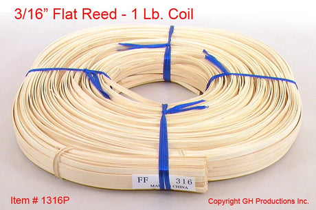 3/16" Flat Reed - 1 lb. coil