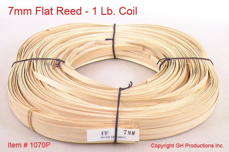 7mm Flat Reed - 1 lb. coil