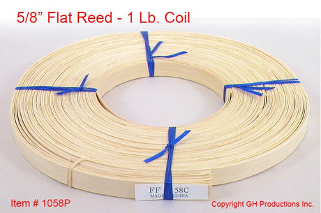 5/8" Flat Reed - 1 lb. coil