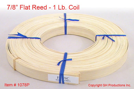 7/8" Flat Reed - 1 lb. coil