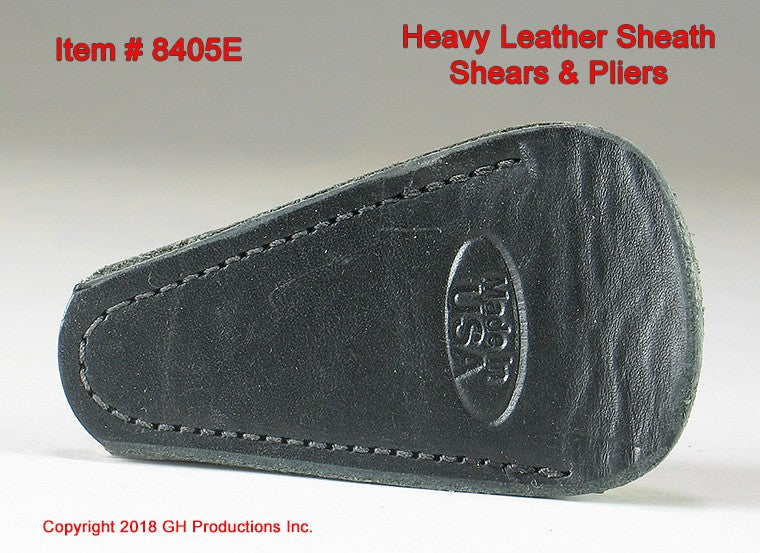 Heavy Leather Sheath / Shears & Pliers