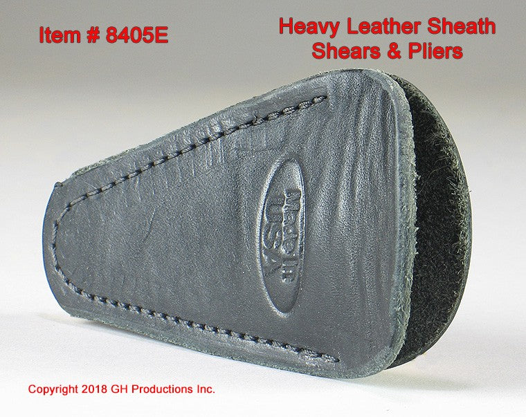 Heavy Leather Sheath / Shears & Pliers
