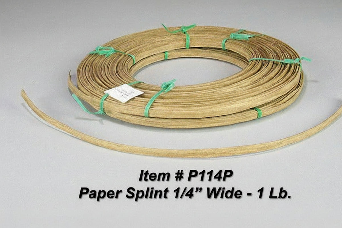 Paper Splint, 1/4 inch wide, 1 pound