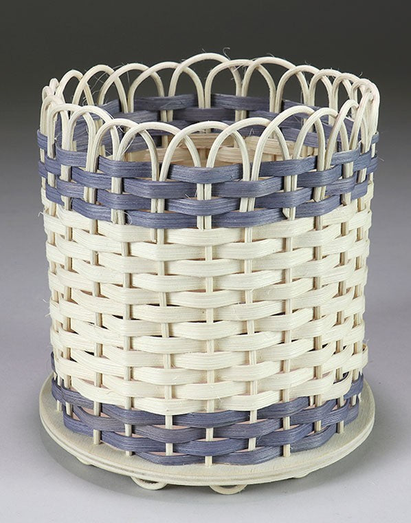 Drilled Base Basket Printed Pattern