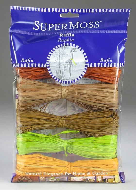 Earthy Tones Raffia - Color Mix
