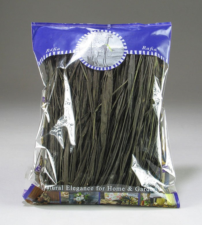 Onyx Black Raffia 2 oz.