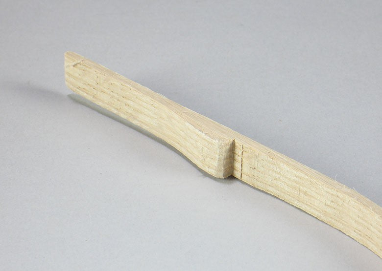 6" Round Handle with Shelf Notch
