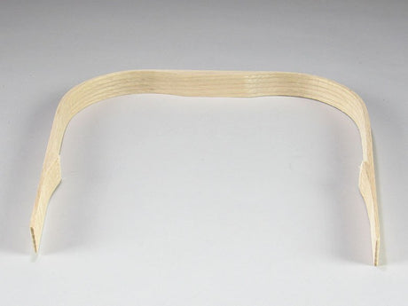 12" Flat Top Wooden Handle with Grip and Shelf Notch