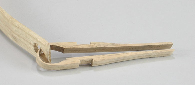 12" Wooden Swing Handle with Ears
