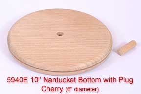 10" Nantucket Bottom (Diameter of this base is 6") - Supply is Limited