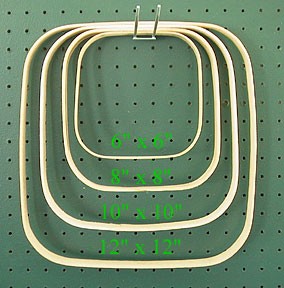 8 in. x 8 in. x 7/8 in. Square Hoop