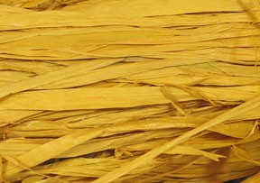 Soft Golden Yellow Raffia 2 oz.