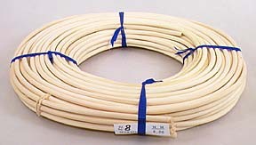 No. 8 Round Reed - 1 lb. coil
