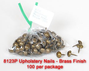 Upholstery Nails - 100 per pkg.- Supply is limited