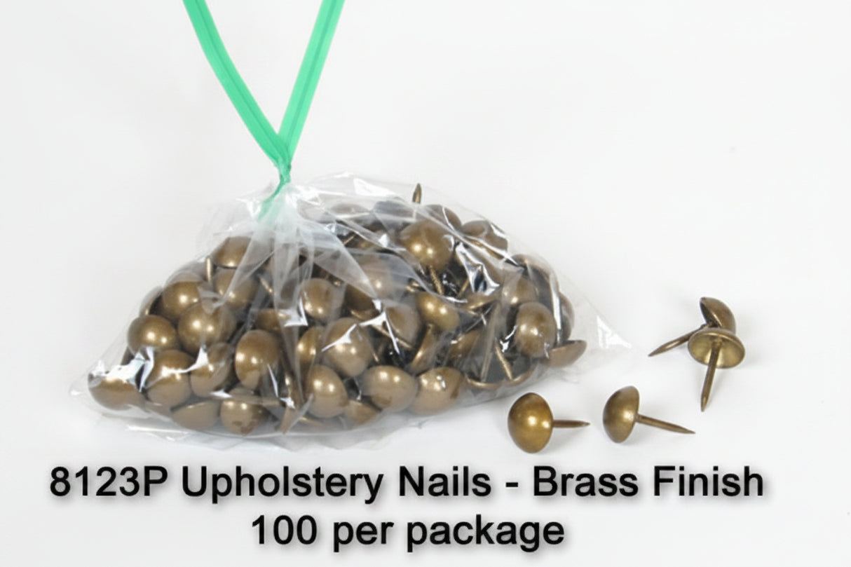 Upholstery Nails - 100 per pkg.- Supply is limited