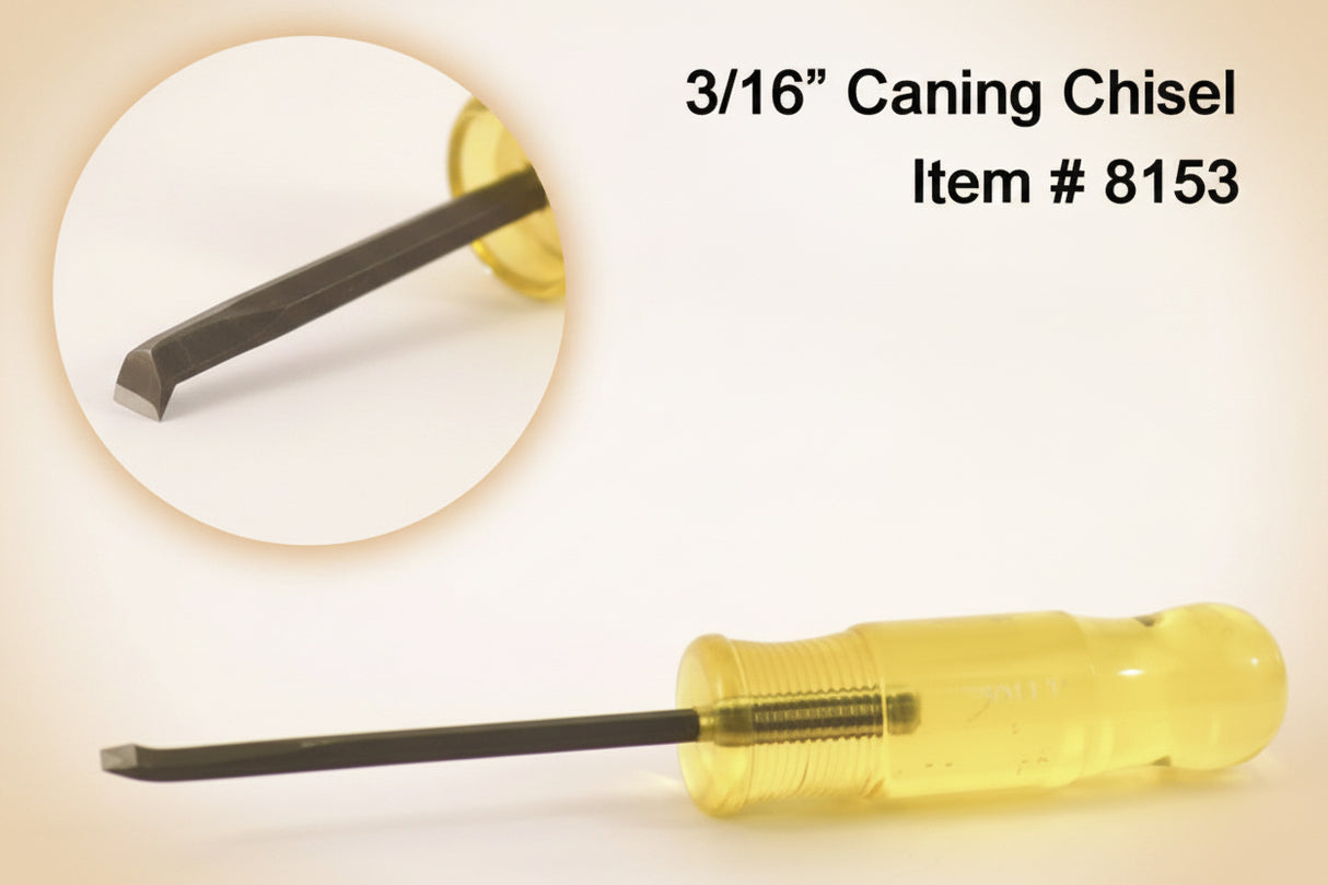 Caning Chisel - 3/16" wide