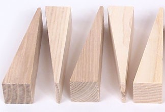 Wedges for Caning - pkg. of 5