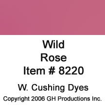 Wild Rose Dye W. Cushing Co.