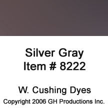 Silver Gray Dye W. Cushing Co.