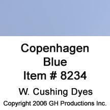 Copenhagen Blue Dye W. Cushing Co.