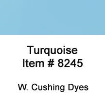 Turquoise Dye W. Cushing Co.