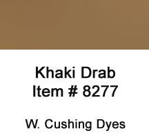 Khaki Drab Dye W Cushing Co