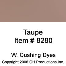 Taupe Dye W. Cushing Co. - Temporarily Out of Stock