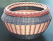 Ridge Weave Basket Pattern