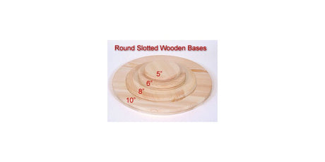 How to calculate the quantity of spokes for a round slotted base