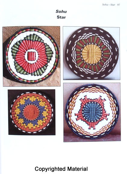 Hopi Wicker Plaques  Baskets