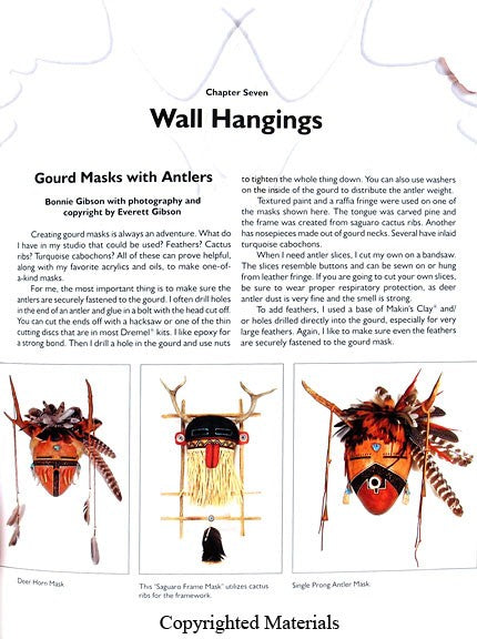 Antler Art For Baskets and Gourds
