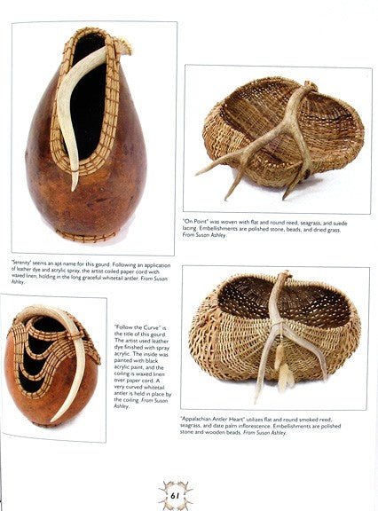 Antler Art For Baskets and Gourds