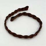 25" Braided Leather Handles