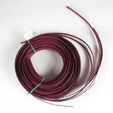 Burgundy - 3/8" Flat (0.5 lb. bundle)