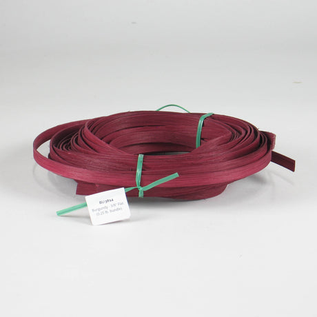 Burgundy - 3/8" Flat (0.25 lb. bundle)