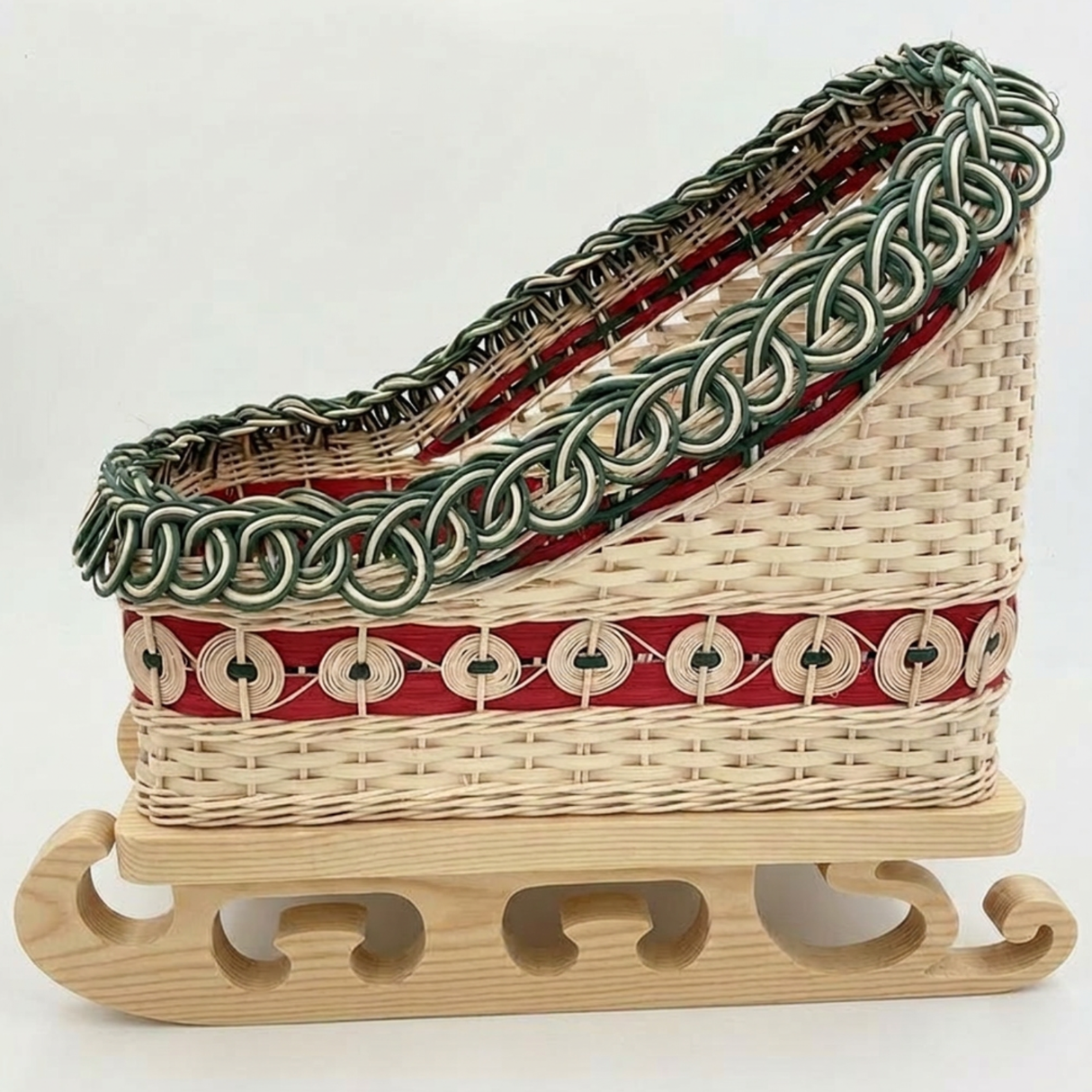 Christmas Sleigh Basket Kit