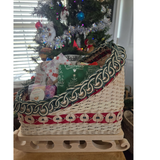 Christmas Sleigh Basket Kit