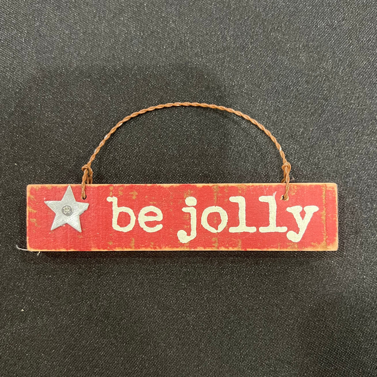 Be Jolly Wooden Embellishment