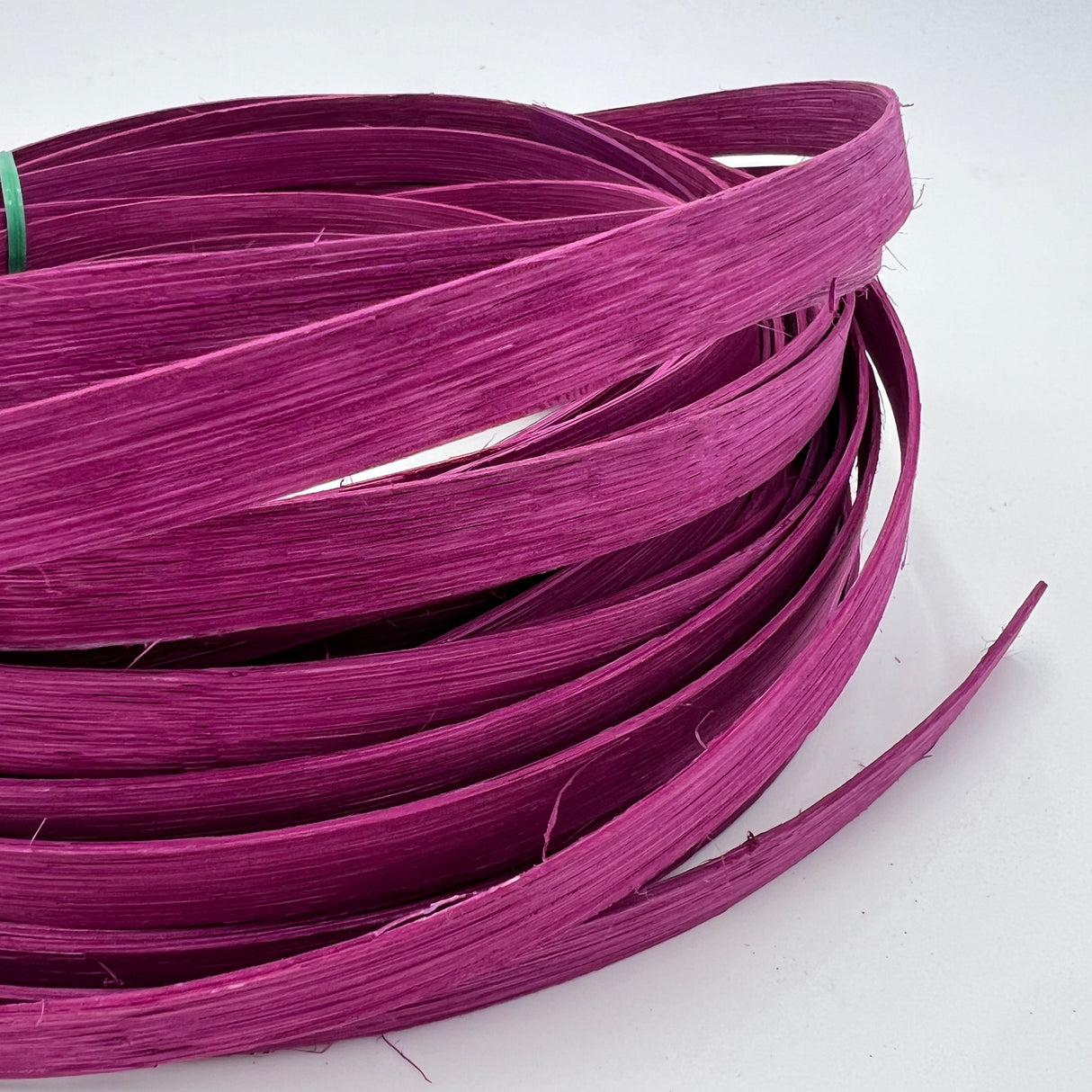 Violet - 1/2" Flat - Dyed Reed (1/2 lb coil)