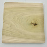 10" Square Slotted Hardwood Base