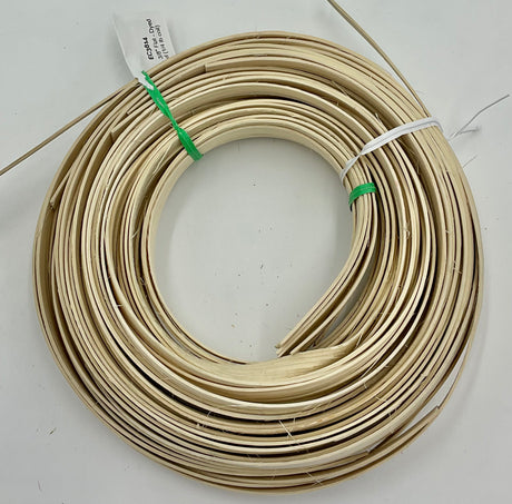 Ecru - 3/8" Flat - Dyed Reed (1/4 lb coil)