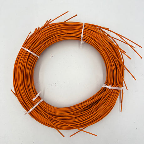 Sunshine Orange - #3 Round - Dyed Reed (1/2 lb coil)