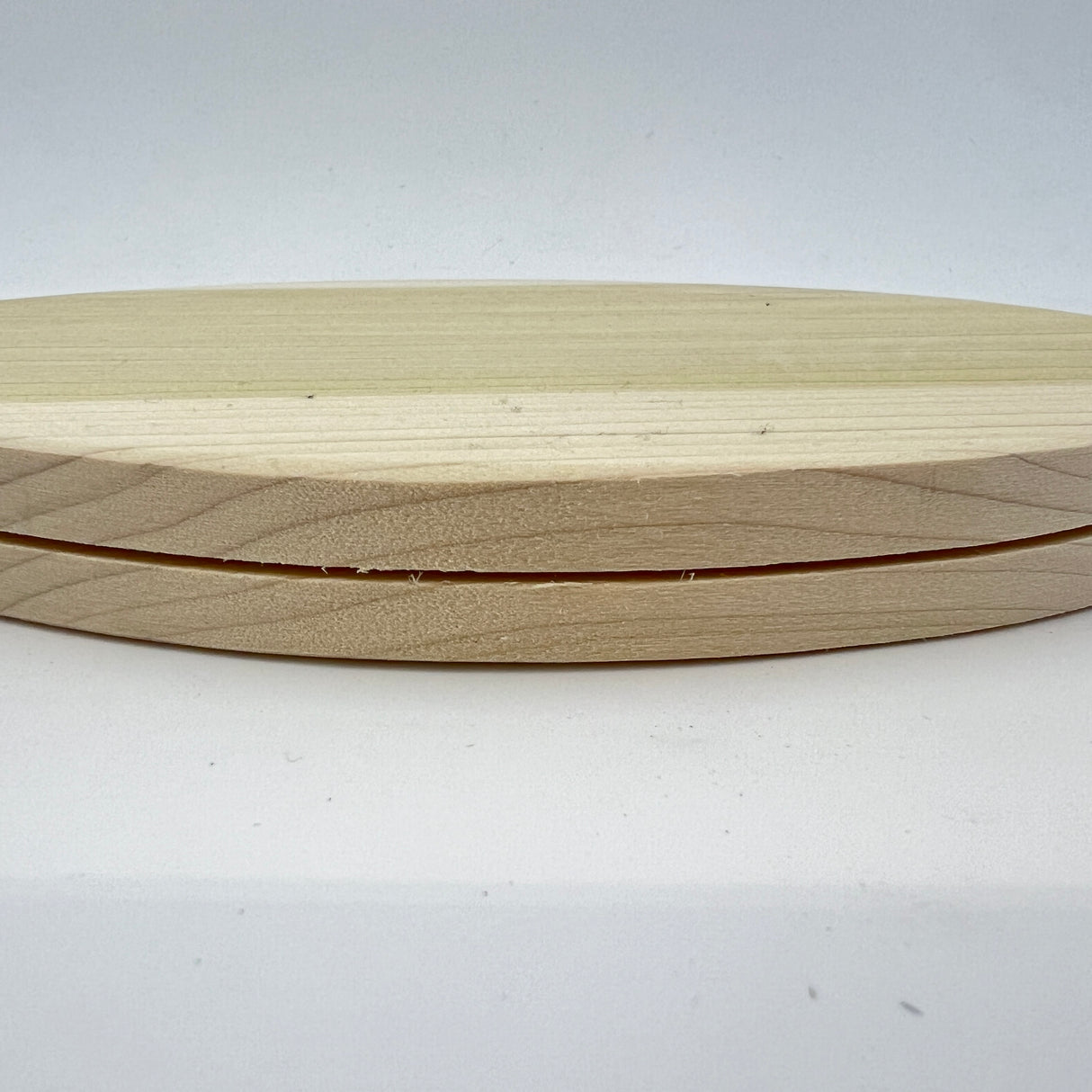 10 inch round hardwood slotted Base