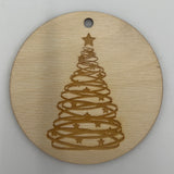 Wooden Disc Embellishment