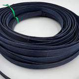 Navy - 1/2" Flat - Dyed Reed (1/2 lb coil)