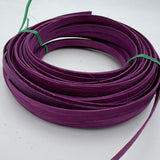 Orchid - 3/8" Flat - Dyed Reed (1/4 lb coil)